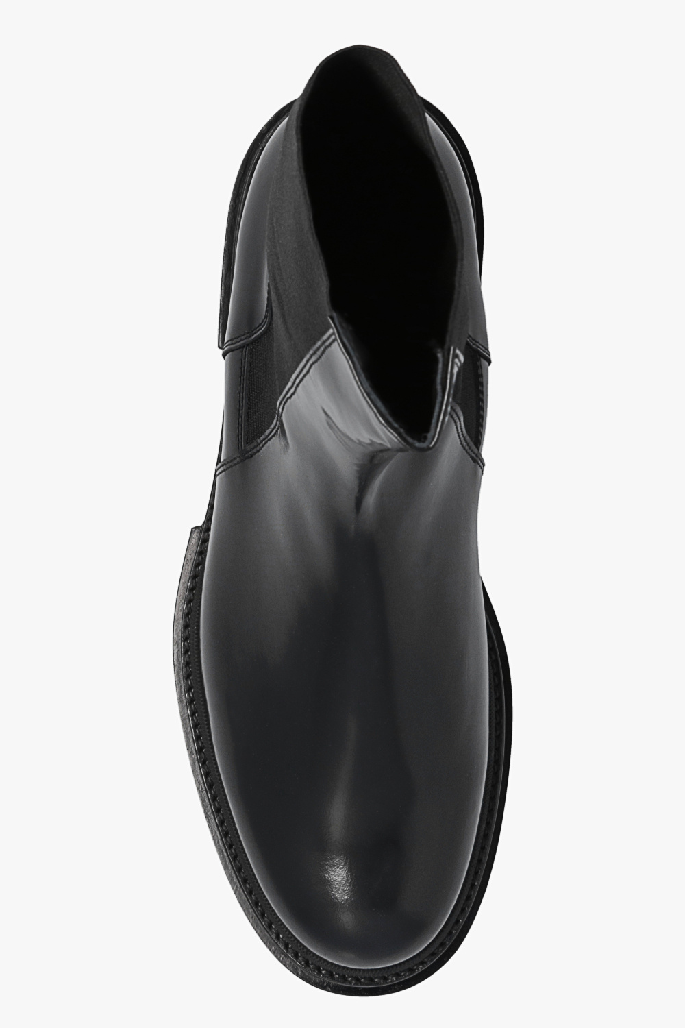 Men's Shoes | snakeskin-effect lace-up shoes Black ...
